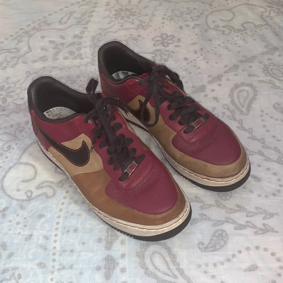 Nike Air Force 1 Low Baltimore The Dome 316077-621 Red Boulder Sz 13 - Picture 2 of 11